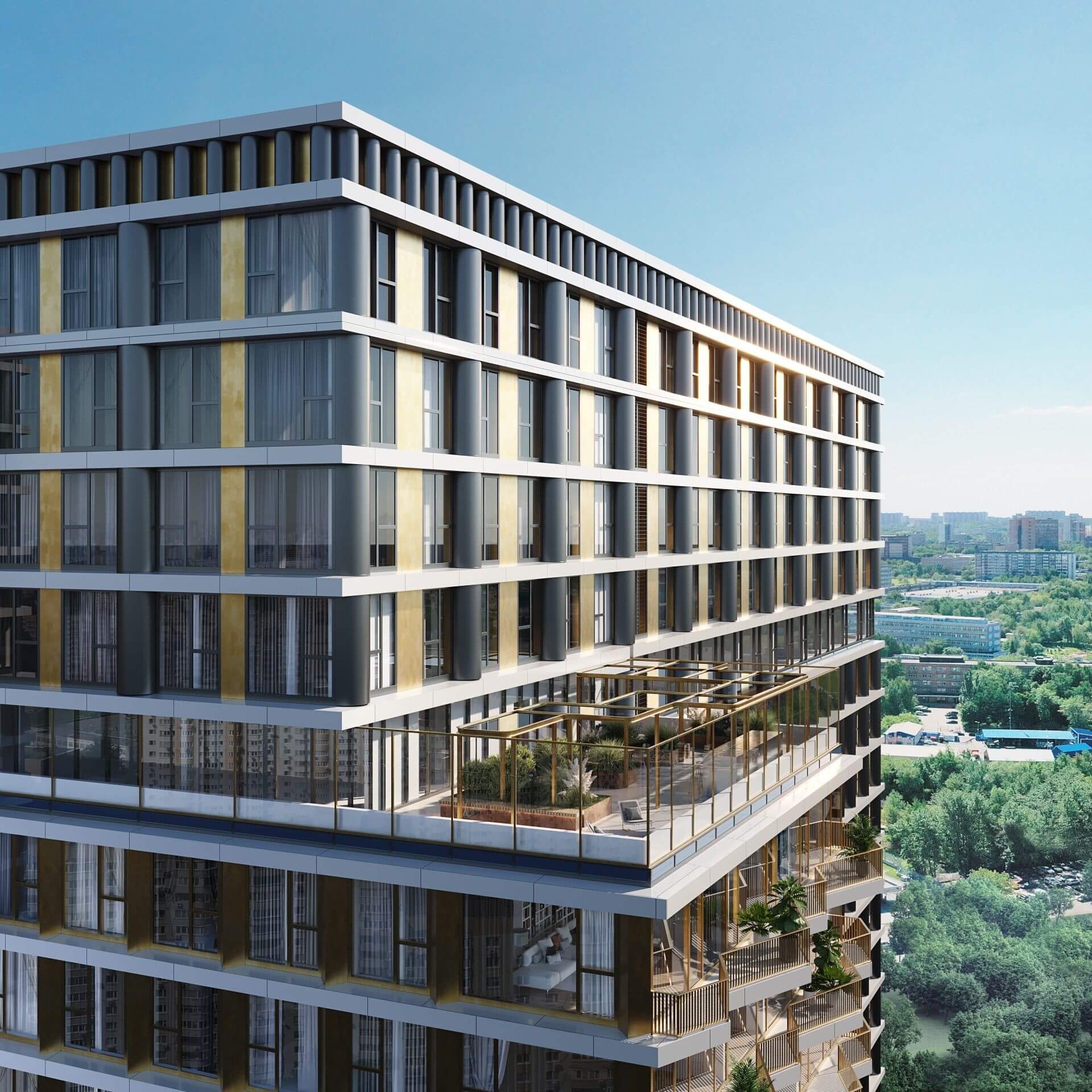 Архитектура дома на официальном сайте застройщика